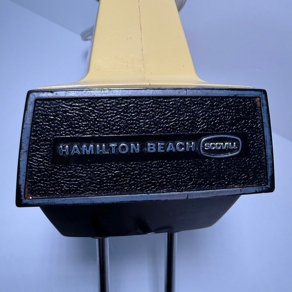 Hamilton Beach Hand Mixer Vintage Scovill 4 Speed Kitchen Appliance Model 110 - Picture 4 of 7